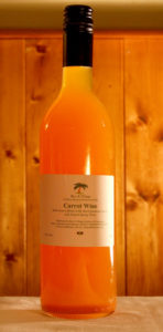 Carrot Wine produced by Rice and Things Jamaican Restaurant