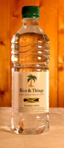 Neufville's Wata: Spring Water produced by Rice and Things Jamaican Restaurant